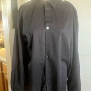 Van Heusen Black Slim Fit Shirt